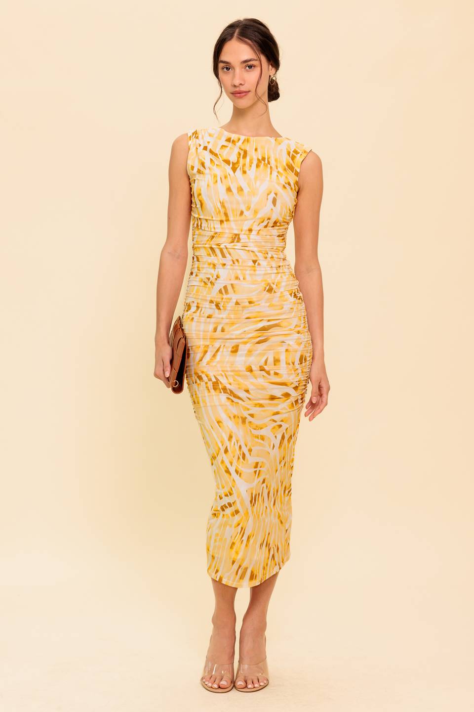 LIVING IN WONDERLAND WOVEN MAXI DRESS Flying Tomato